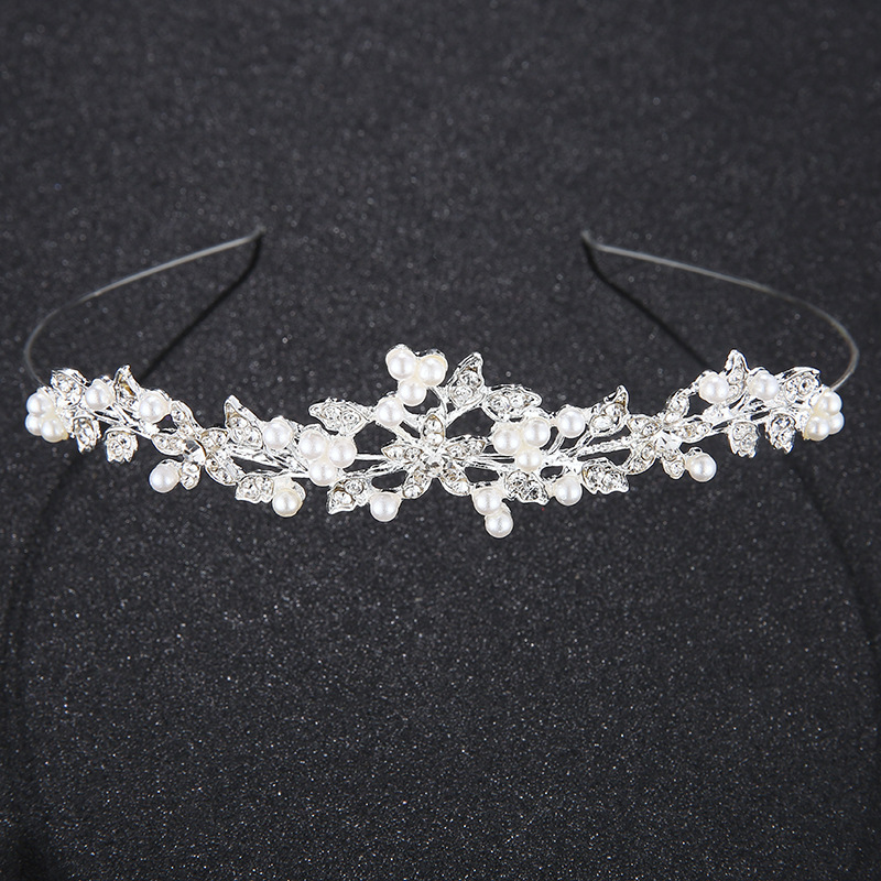 Imitated crystalCZ Fashion Geometric Hair accessories  Alloy NHHS0164Alloypicture2