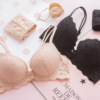 Fashionable lace sexy push up bra, Japanese underwear, cute teen girl bra, set, European style, increased thickness