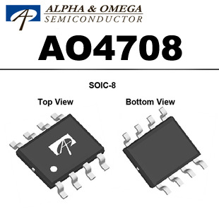 AOS场效应管 AO4708 大量原装现货 价格优势