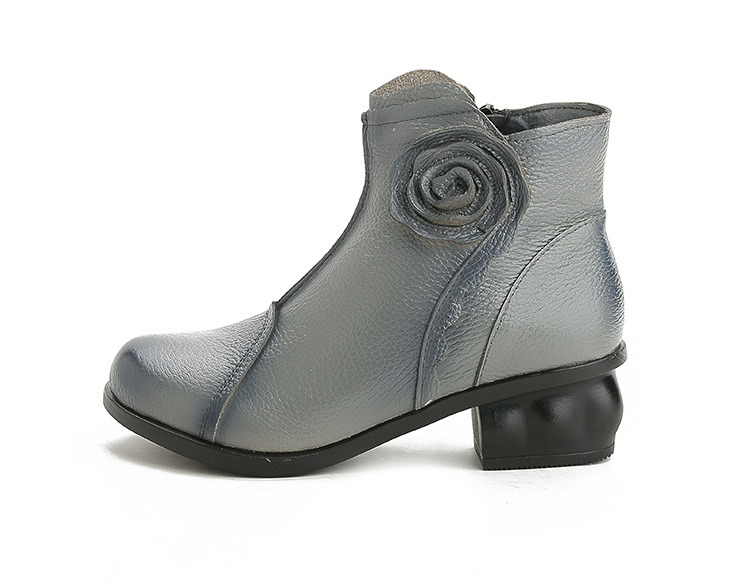 Bottes femme en En cuir - Ref 3354301 Image 86