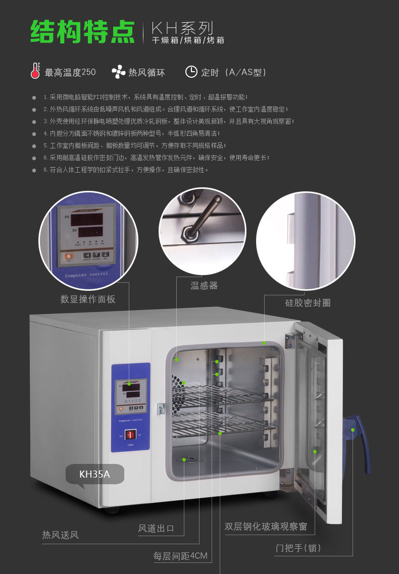 鼓风干燥箱 工业 烘箱 烤箱 烘干箱 (3)