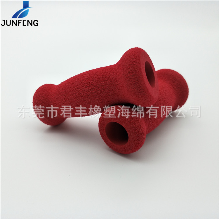 钢管泡棉握把衣架海绵  EVA海绵手柄护套 NBR海绵橡塑管把套