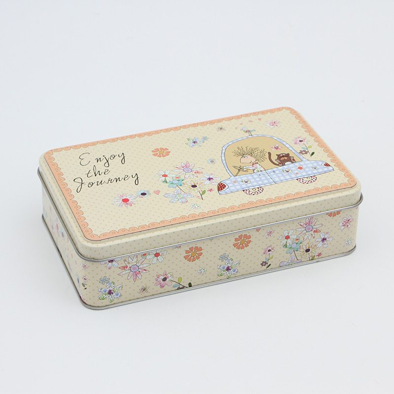 i收纳盒储物盒/首饰盒 创意个性铁盒时尚长方形马口礼品铁盒