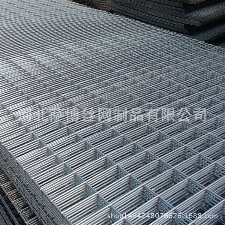 【镀锌钢丝网片】厂家直销镀锌钢丝地热网片 钢筋碰焊铁丝网片