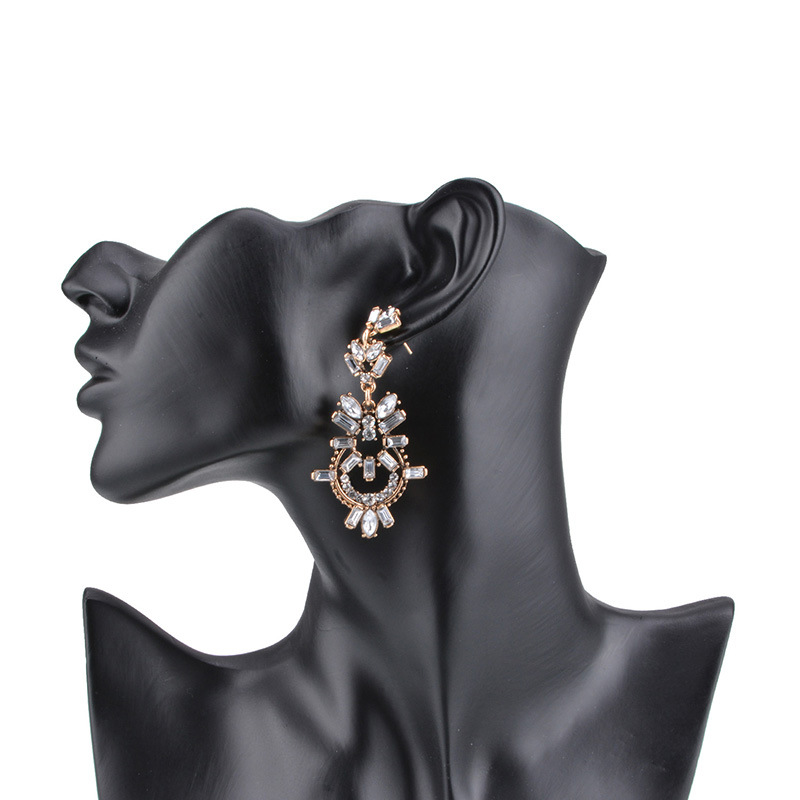 alloy other earring (Pink)NHYT0280-Pink