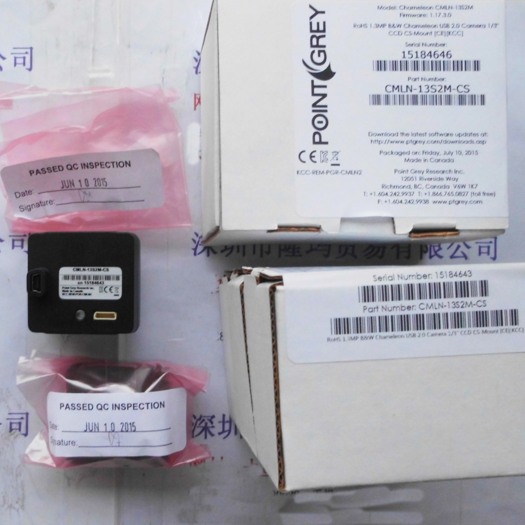 POINT GREY灰点工业相机 USB2.0接口相机CMLN-13S2M-CS工业相机