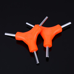 Factory sales YG three-prong hex wrench 3mm 4mm 5mm Y-type hex wrench bicycle repair tools