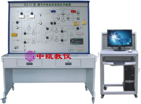 建筑楼宇实训装置|SZJ-L7型 楼宇冷冻监控系统实验实训装置