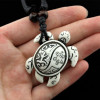 Necklace, two-color pendant, European style, wholesale