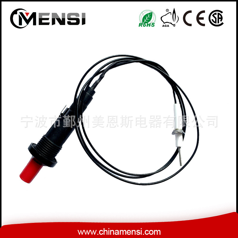 烤炉烤箱专用压电点火套装1出2点火器搭配点火针压电点火装置