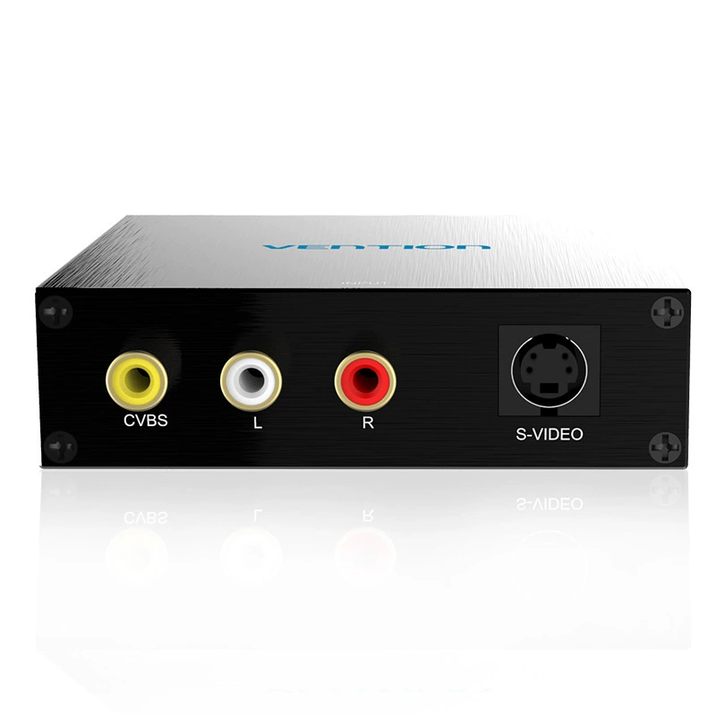 AV в HDMI конвертер 1080p HD, подключение к монитору/телевизору через S-Video