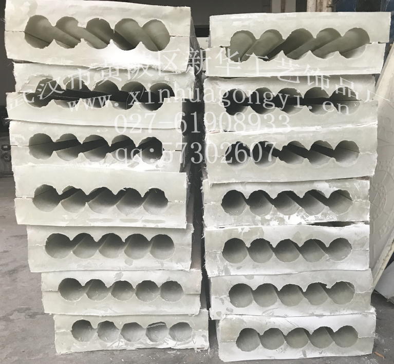 仿松樹皮樁模具B20_1