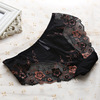 Lace cute shorts, pants, underwear, trousers, with embroidery, flowered