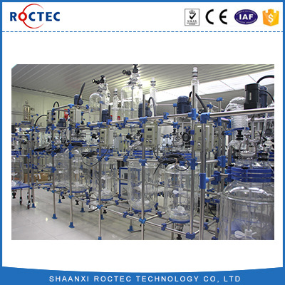 供应（天津）50L双层玻璃反应釜