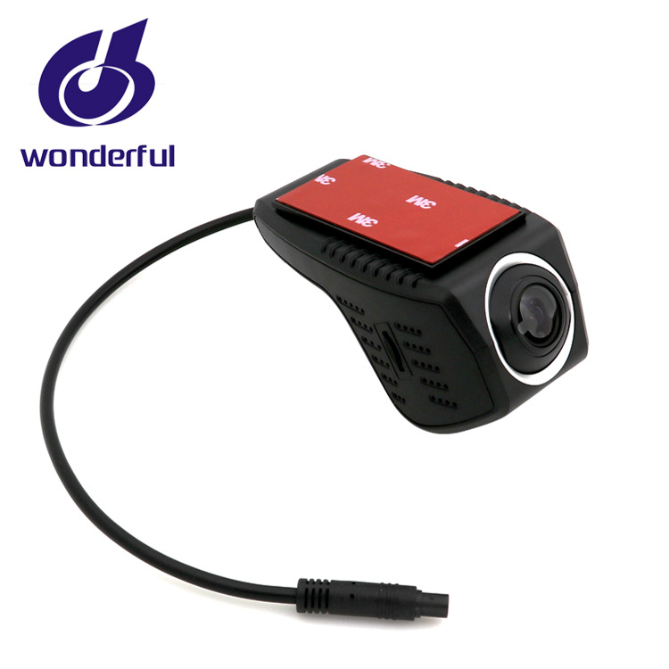 无屏WiFi 行车记录仪 1080P 96655 镜头323 ACC取电 AV输出