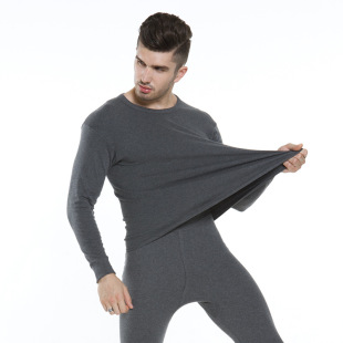 Men's keep warm set, thin thermal underwear, sweater, direct factory sales