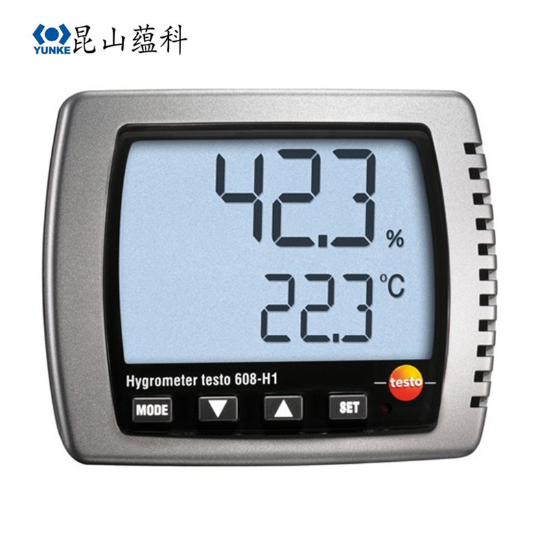德图testo 608H1/H2 数显温湿度计 温湿度表  工业高精度温湿度仪
