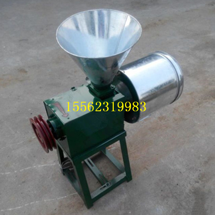 南阳磨面加工设备锥形卧式小麦去皮磨面机