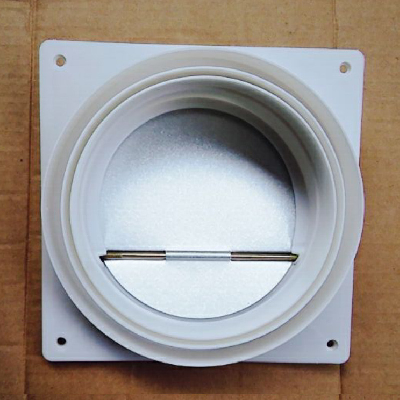  厂家批发油烟机烟道卫生间多用三合一单向PVC止回阀|ms