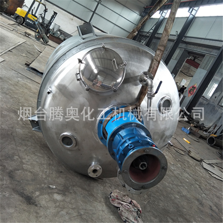 供应电加热反应釜 加热保温冷却反应设备外盘管反应釜