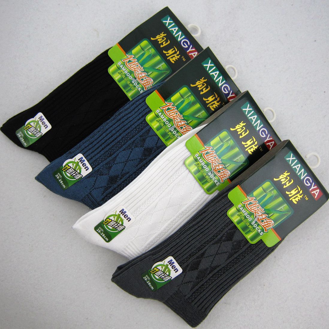solid color colored demi-season knee socks