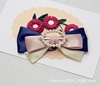 Hair accessory with bow, retro hairpin, hairgrip, Korean style