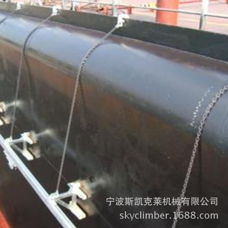 船舶维护检修喷漆单轨道吊篮可定制