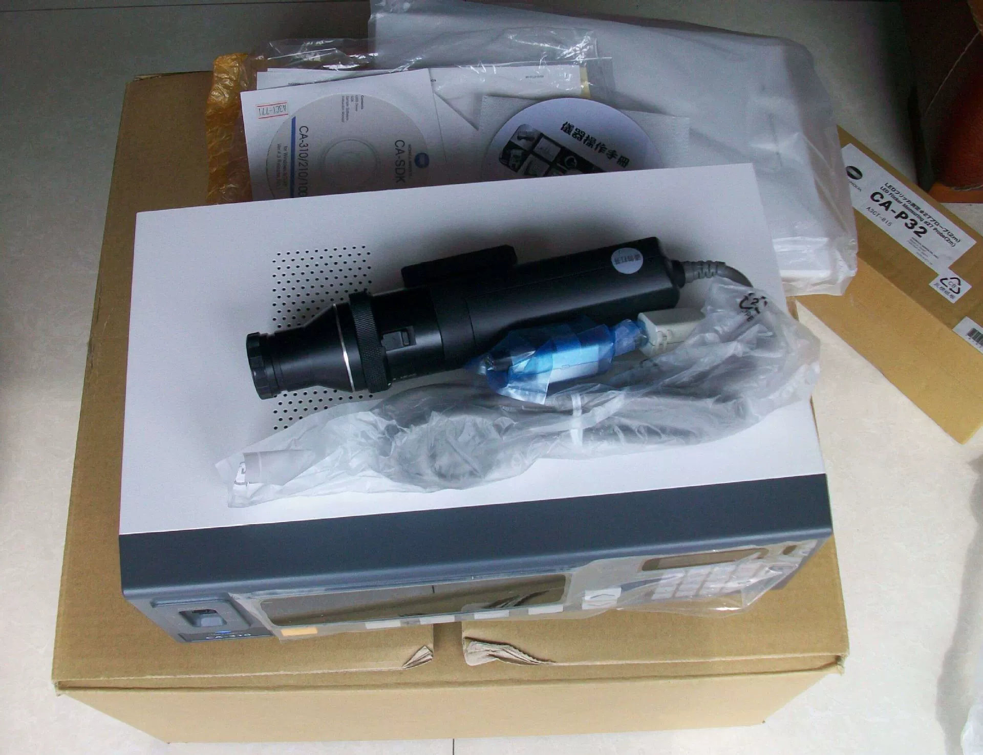 Восстановление наличных CA310 зонд анализатора цвета CA-PU32 CA-P32 CA-PS32