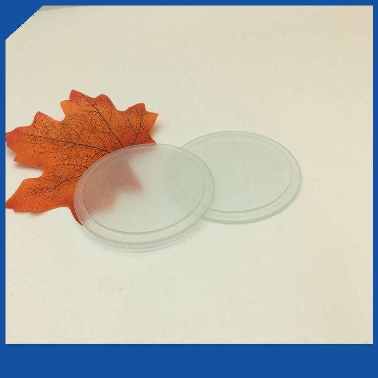 欢迎来图来样 磨砂玻璃定 制加工 灯饰钢化玻璃 圆形 磨边定 制