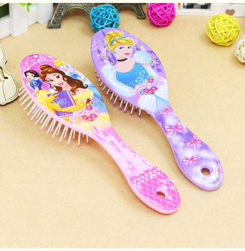 Cartoon Frozen children's air cushion comb cute massage comb anti-static air cushion comb hairdressing comb princess comb