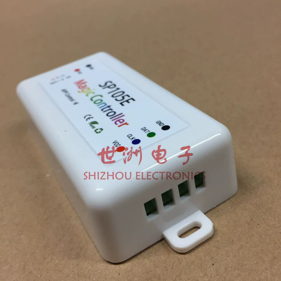 SP105E светодиодный контроллер Phantom Bluetooth для WS2811, управление через мобильное приложение, 5–24В универсальный
