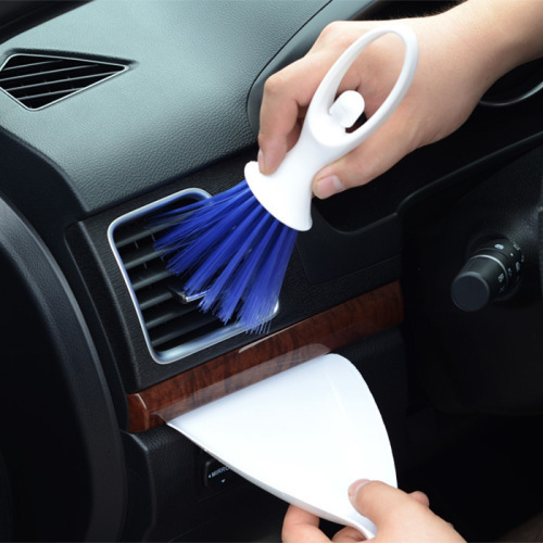 Car air outlet brush, multifunctional angel brush, air conditioner dust removal brush, keyboard car corner brush bucket cleaning tool