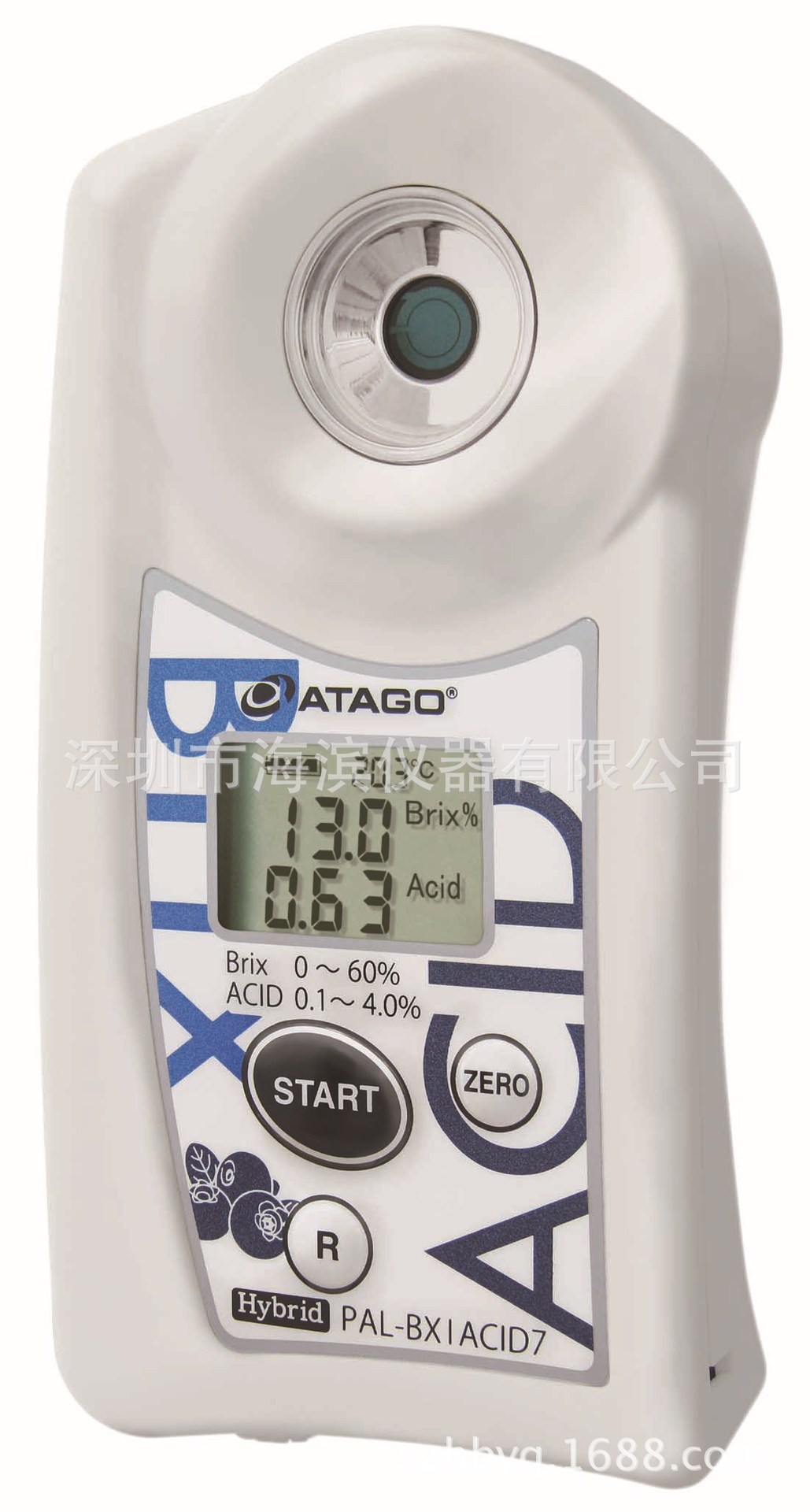 爱拓PAL-BX/ACID7蓝莓专用糖酸一体机蓝莓糖度计蓝莓酸度计