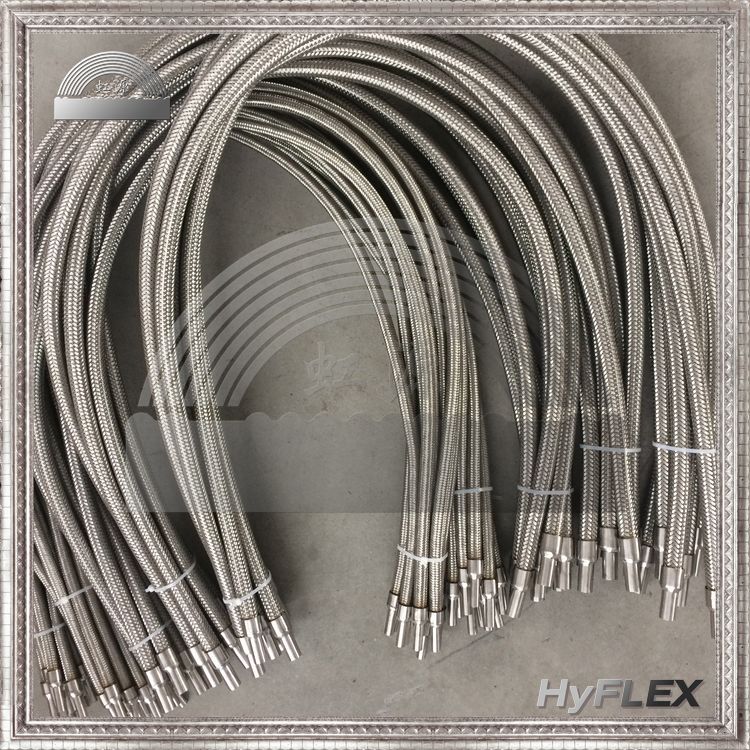 焊接式不锈钢金属软管 耐高压导热油蒸汽波纹软管 DN6 DN8 MM