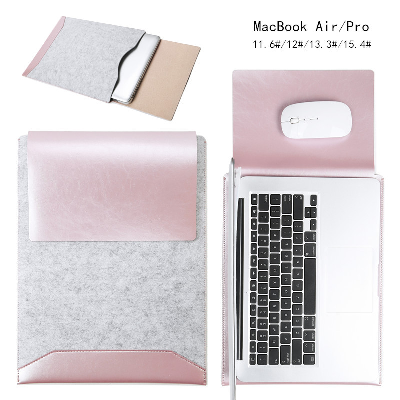 新款macbook air内胆包pro13.3 11 12寸保护皮套苹果笔记本电脑包|ms