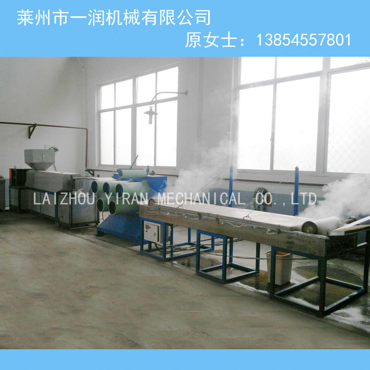 一润牌韩国麻、塑料亚麻丝拔丝机设备报价优惠包调试