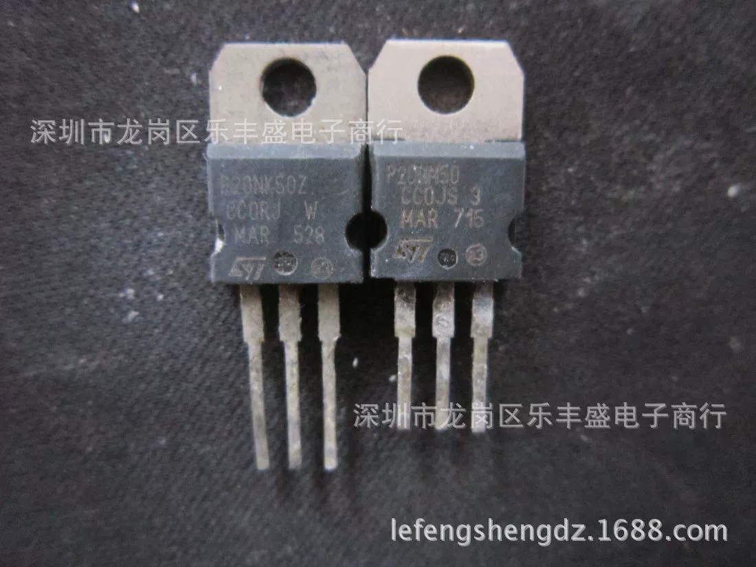P20NK50Z P20NM50 Разборка ST TO-220 N Канал Мощность MOS 20A 500V