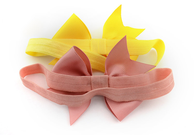 Cute Hair Accessories Multicolor Swallowtail Polyester Ribbon Bow display picture 2