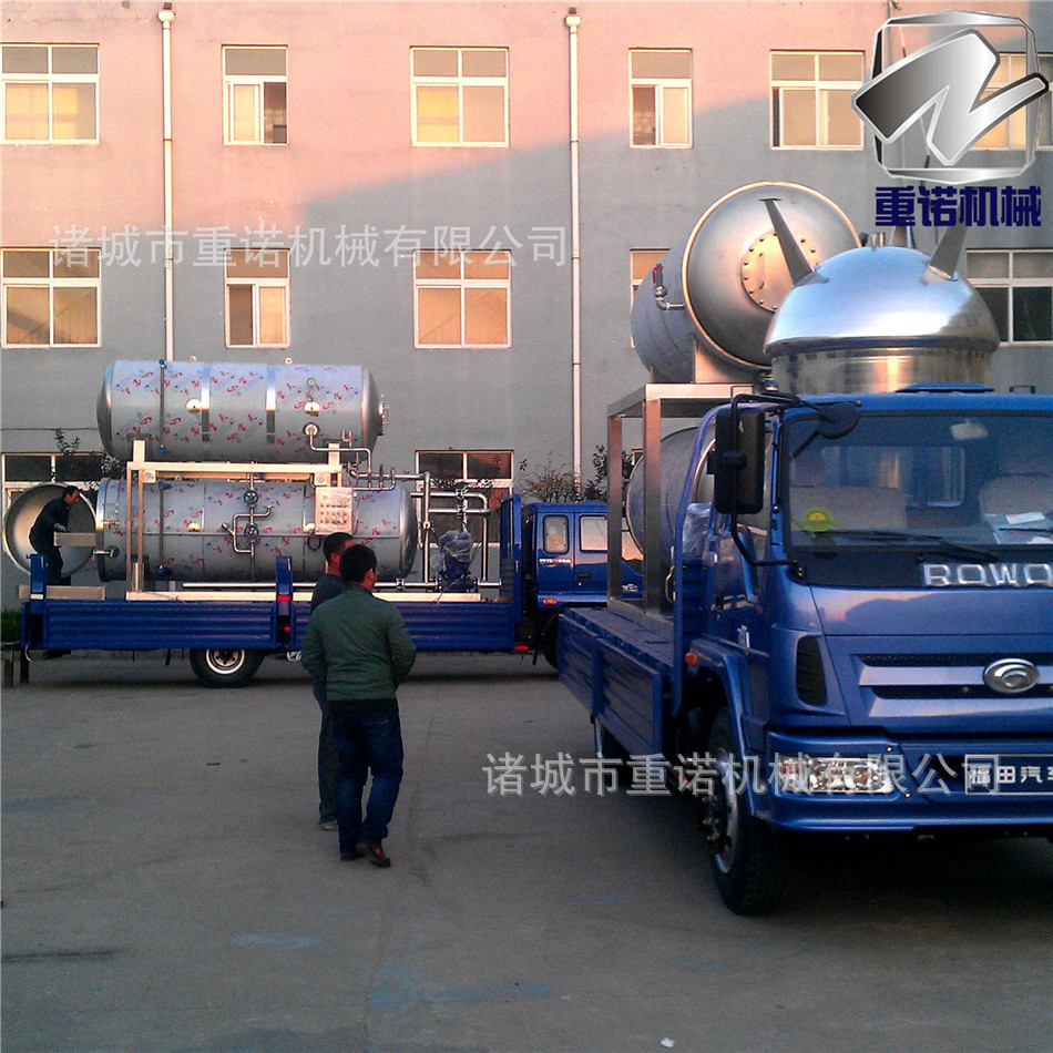 烧鸡 卤肉 酱牛肉食品高温灭菌锅 全自动不锈钢杀菌锅设备厂家