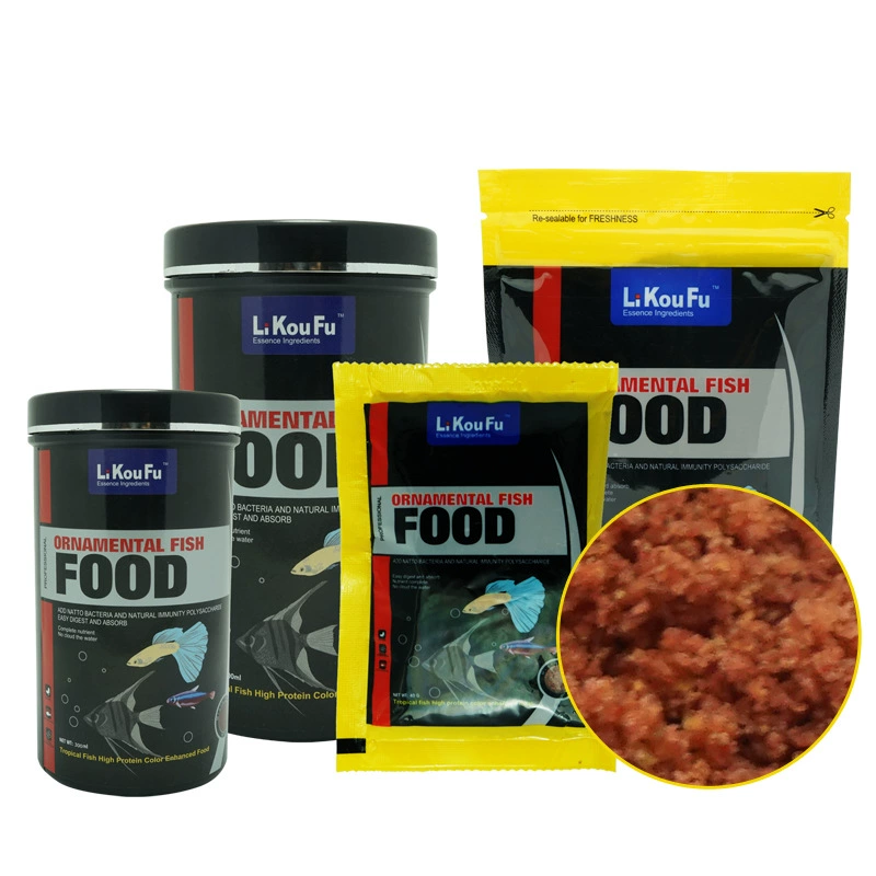 Ligoufu тропических рыб белка корма для рыб 40 г/100 г/300 мл/500 мл