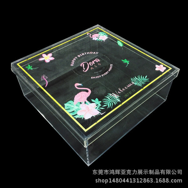 供应厂家亚克力盒子 透明产品展示盒 亚克力包装盒 鞋盒亚克力