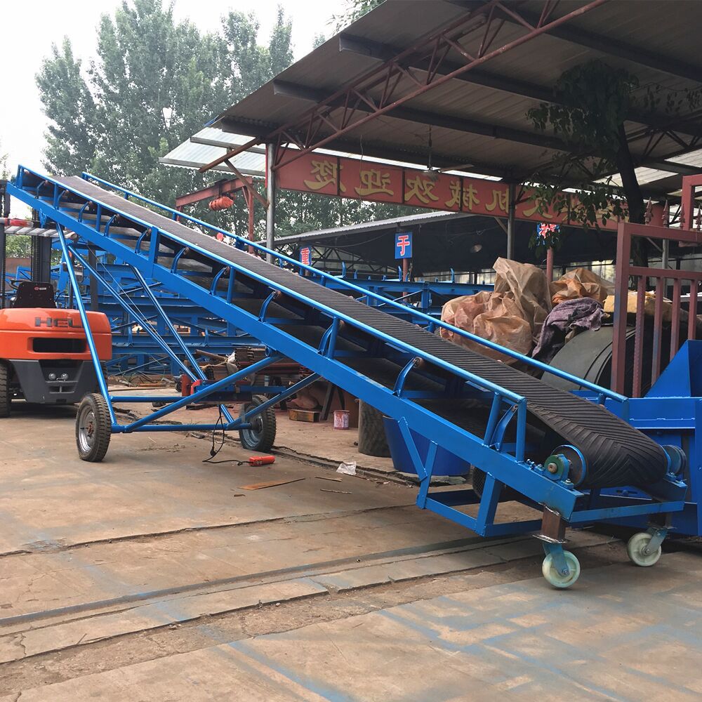 多功能流水线带式输送机 沙土用皮带传送机 耐磨皮带式输送机,