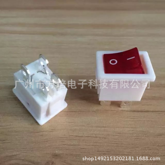 带灯船型开关 带灯船形开关 台湾带灯船型开关 带灯翘板开关