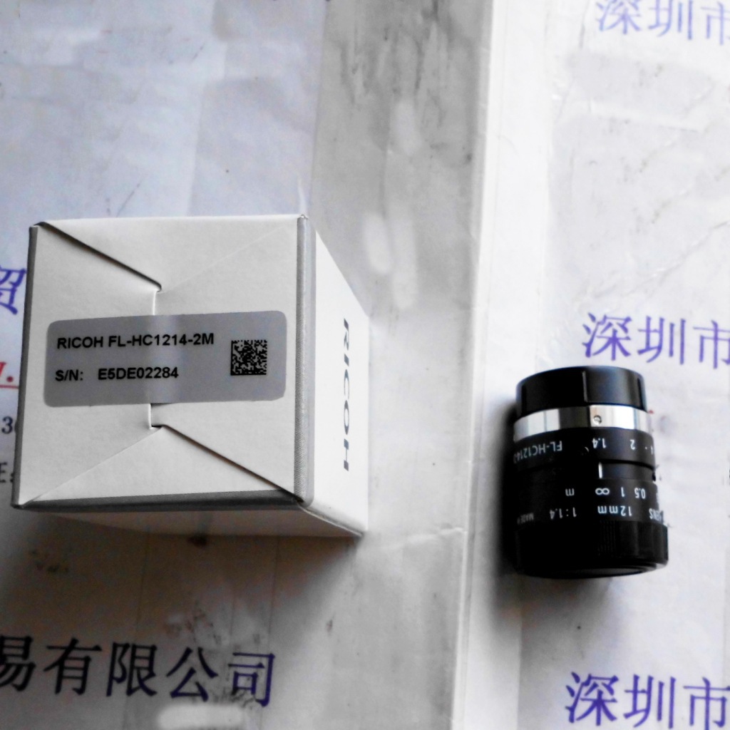 日本进口RICOH理光百万像素高清镜头 FL-HC1214-2M工业相机镜头