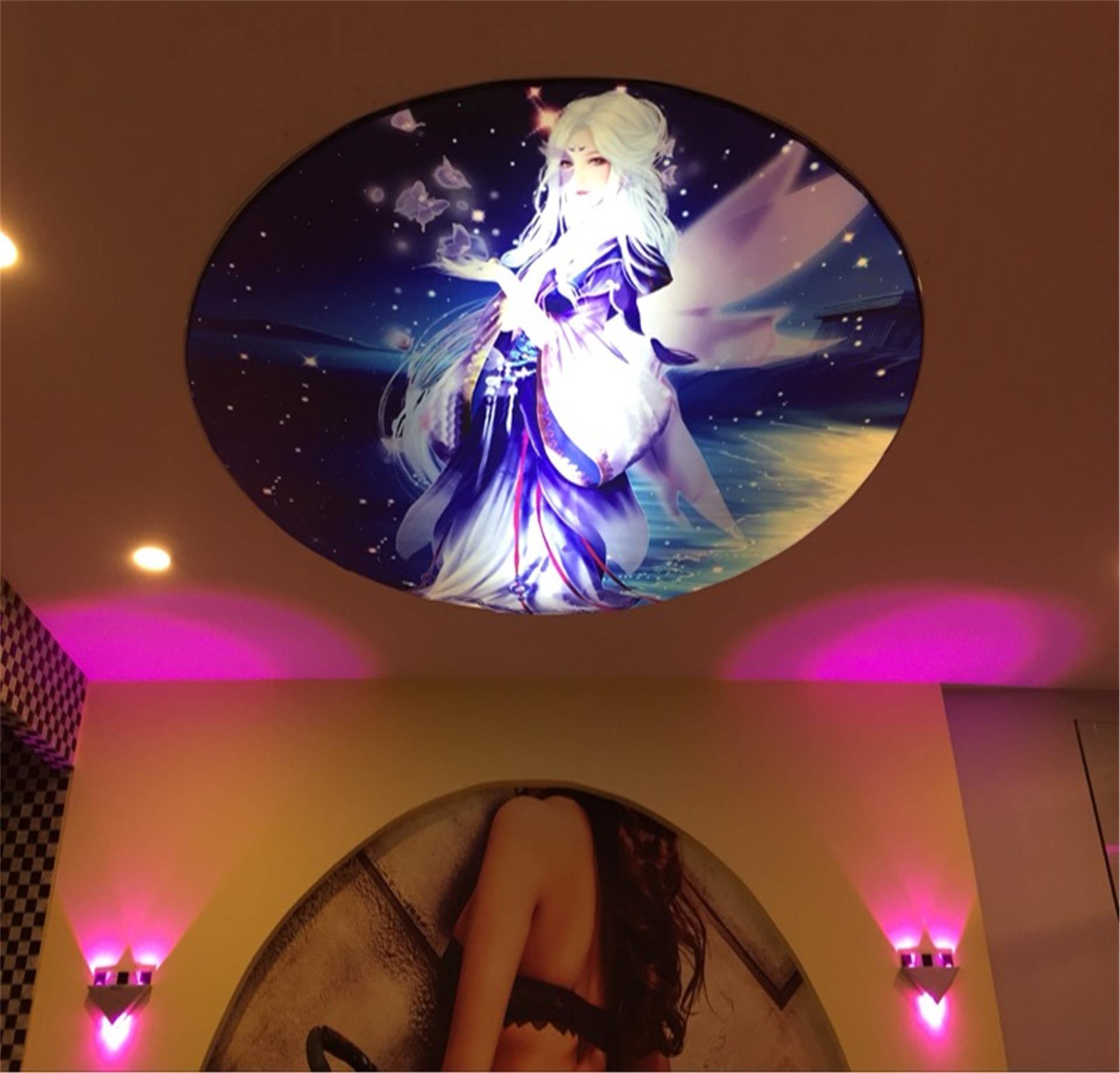 品质软膜灯箱 UV写真喷绘广告灯箱膜厂家 B级防火软膜