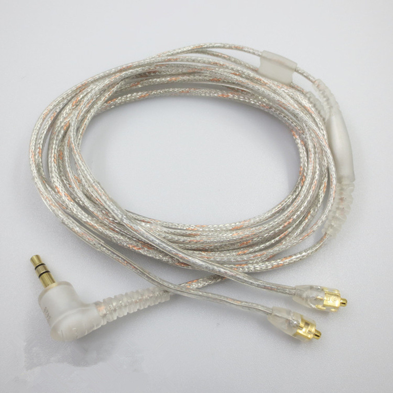 Cross-Border dedicated transparent line Shure SE535 SE215 earphone line audio line UE900 W40 SE425 Universal Cross-Border dedicated transparent line Shure SE535 SE215 earphone line audio line UE900 W40 SE425 Universal