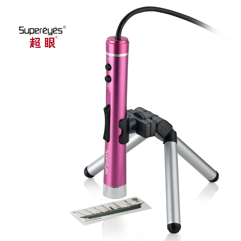 新款200万像素高清USB电子显微放大镜手机便携维修镜 皮肤检查镜