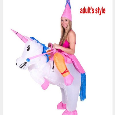 unicorn inflation Pegasus adult Children's Day Day School Parenting Costume animal COS Expansion suit