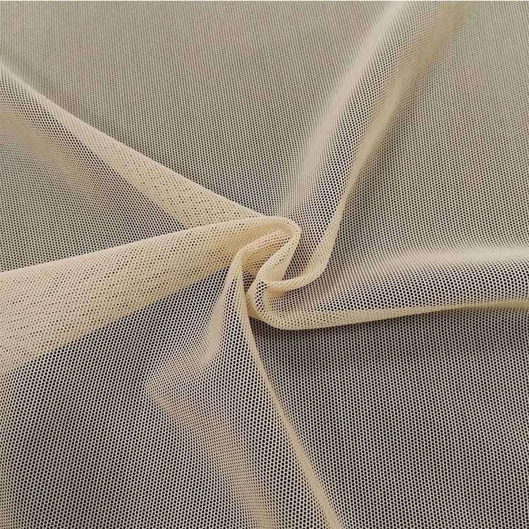 东莞厂家批发服装弹力尼龙网莱卡布 氨纶内衣用布 针织面料厂家
