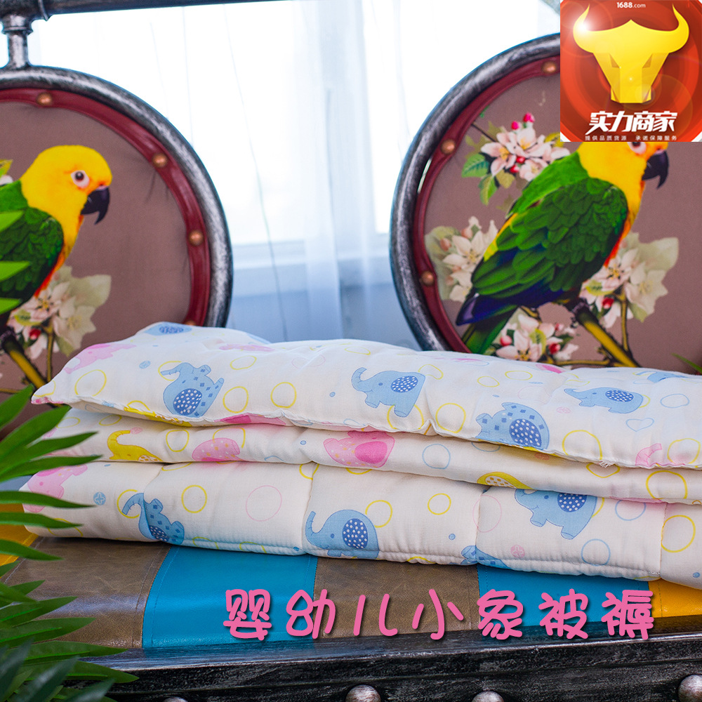 500g婴幼儿被褥抱被新生小儿手工棉被手采哈密头茬新白棉透气|ms